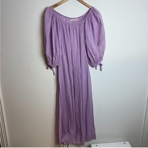 Doen Lilac Organic Cotton Nightgown